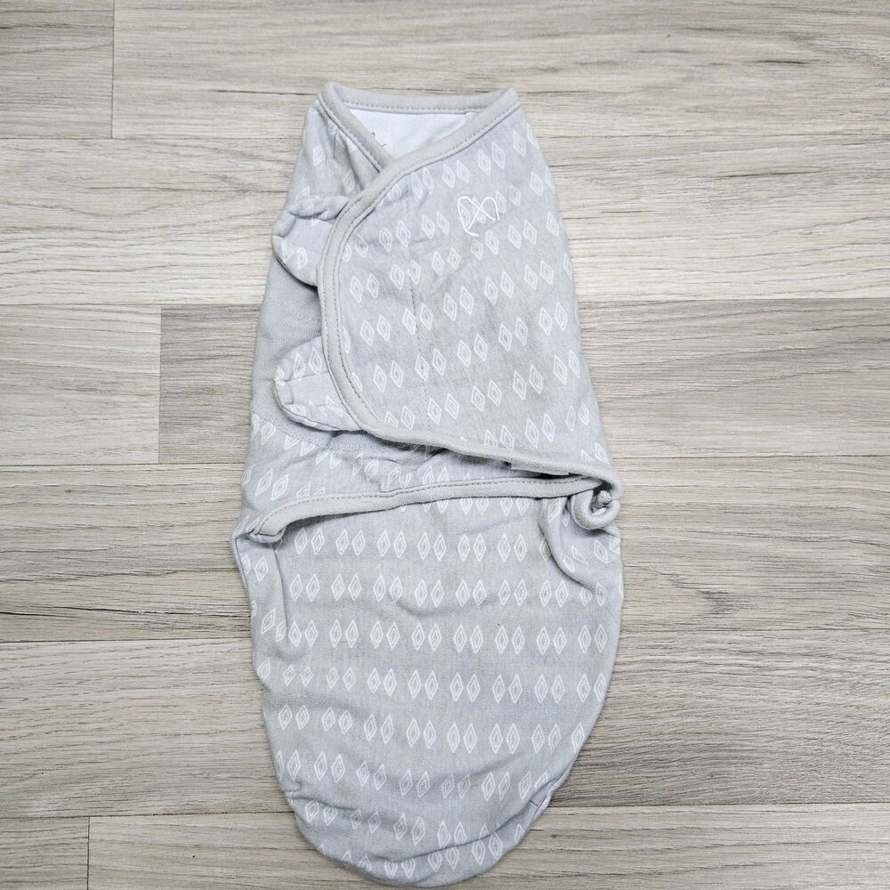 Swaddle Me Gray Baby Swaddle Sm/Med